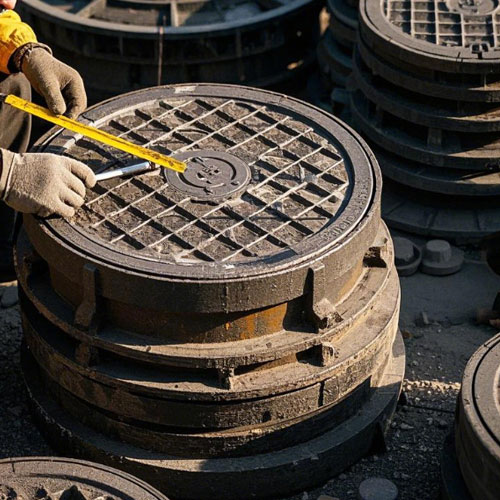 球墨铸铁井盖检测