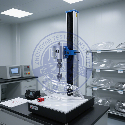 车灯罩抗剥离冲击测试